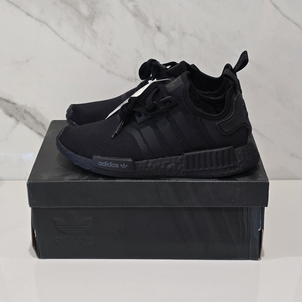 Adidas | NMD R1 Black Sneakers Unisex Size W7